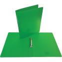 Alpha A4 Polypropylene 2-Ring Binder 25 mm Transparent Green