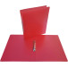 Alpha 2-Ring Binder for A4 Sheets in Polypropylene 25 mm Rings Transparent Red