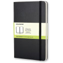 Moleskine Classic Notebook, 9 x 14 cm, plain, hard cover, 192 pages, black