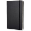 Moleskine notitieboek, ft 9 x 14 cm, effen, harde cover, 192 bladzijden, zwart