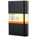 Moleskine ruled notebook 9 x 14 cm hard cover 192 pages black