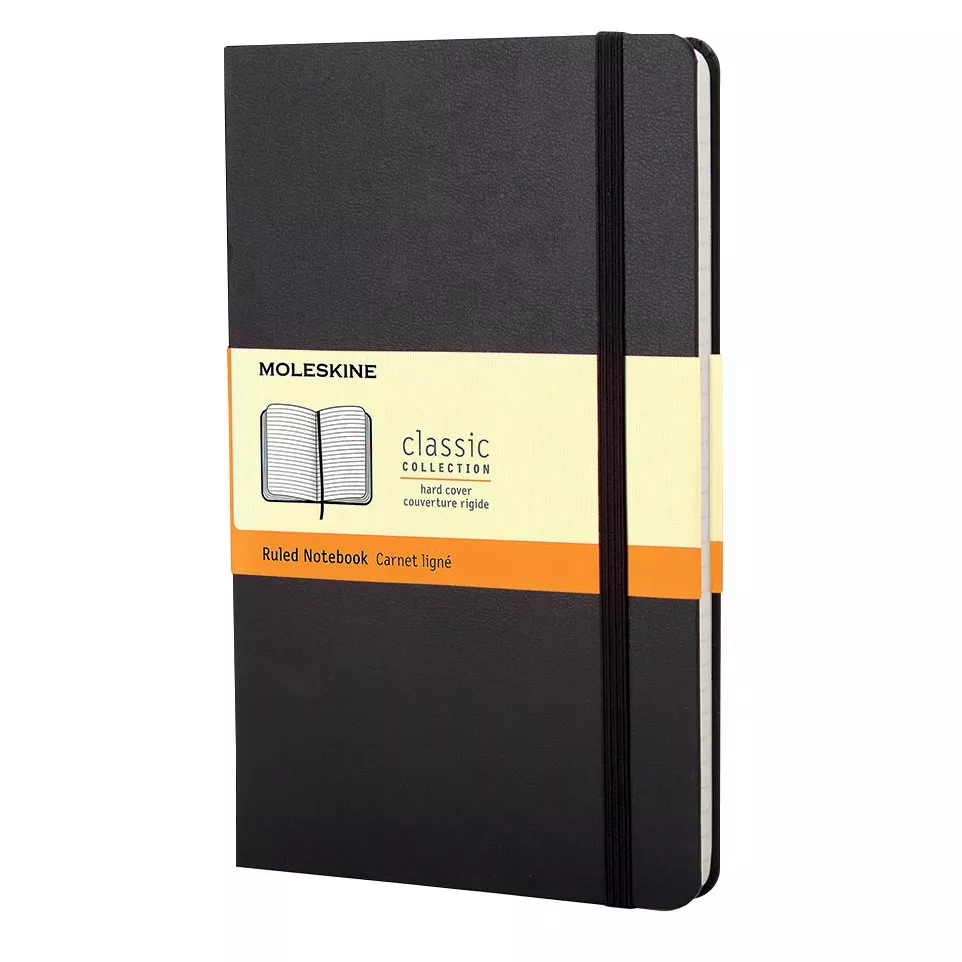 Moleskine ruled notebook 9 x 14 cm...