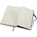Moleskine ruled notebook 9 x 14 cm hard cover 192 pages black