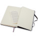 Moleskine notitieboek, ft 9 x 14 cm, gelijnd, harde cover, 192 bladzijden, zwart