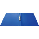 Alpha ringmap, voor ft A4, uit PP, 2 ringen van 25 mm, blauw