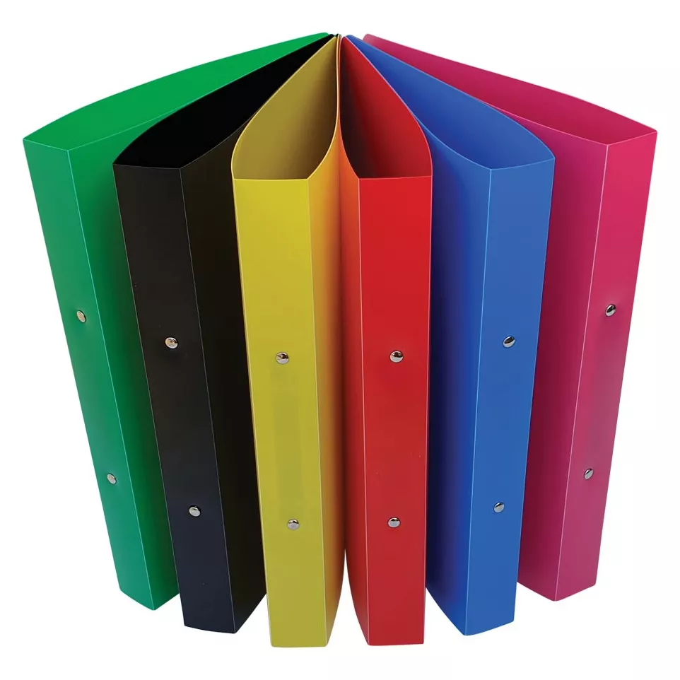Alpha A4 Polypropylene 2-Ring Binder,...