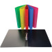 Alpha A4 Polypropylene 2-Ring Binder, 25 mm Rings, Assorted Colors