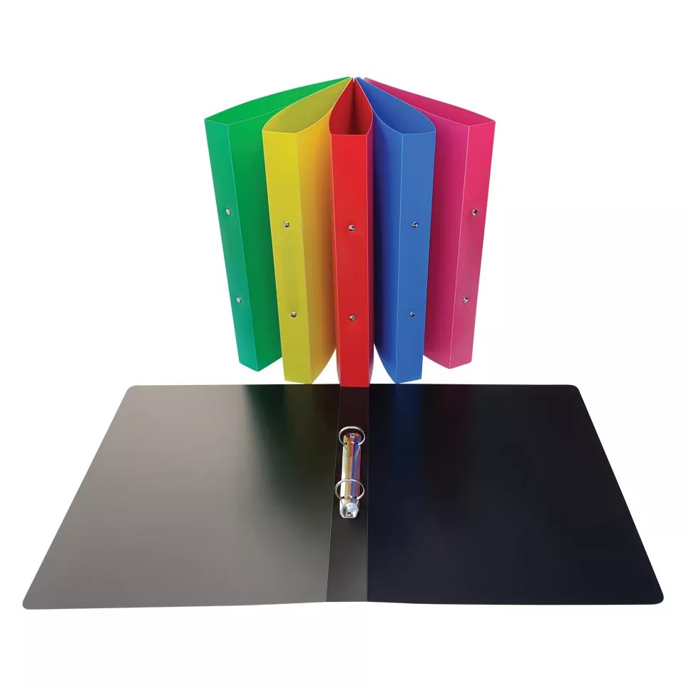 Alpha A4 Polypropylene 2-Ring Binder,...