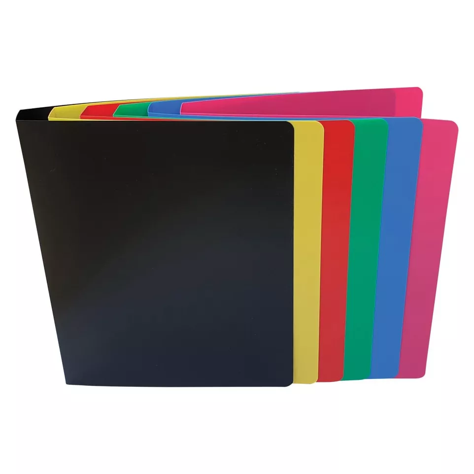 Alpha A4 Polypropylene 2-Ring Binder,...