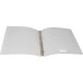 Alpha A4 Polypropylene 4 Ring Binder 16mm Transparent White