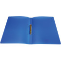 Alpha 2-Ring Binder, A4 Size, Polypropylene, 16 mm Rings, Transparent Blue