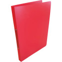 Alpha 2-Ring Polypropylene Ring Binder A4 Red 16 mm