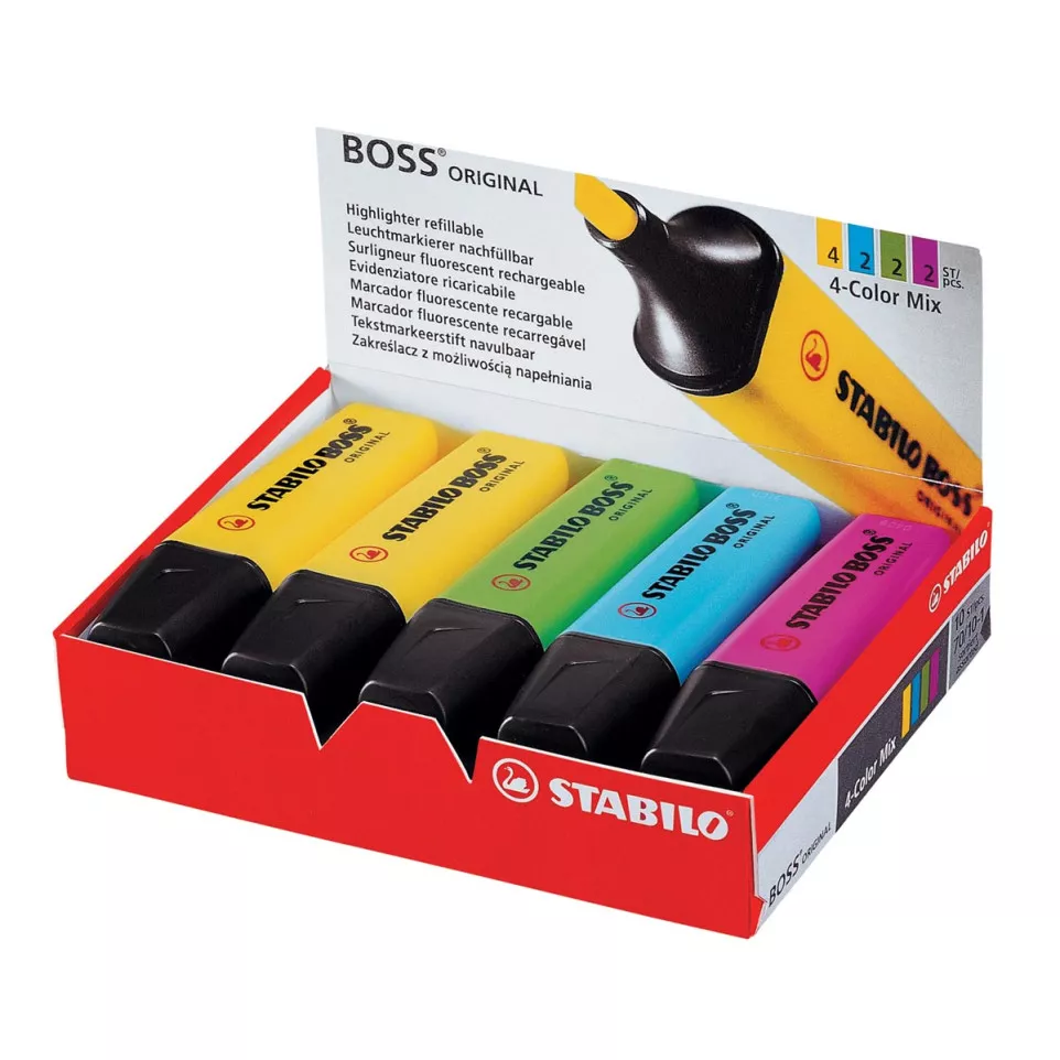 STABILO BOSS ORIGINAL markeerstift,...