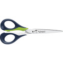 Maped Sensoft Left-Handed Stainless Steel Scissors, 16 cm, Pointed Tips, Assorted Colors, Single Blister Pack