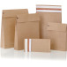 eGreen flat-bottom pouch, size 350 x 250 x 50 + 96 mm, box of 250 pieces