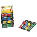 Post-it Index Small, ft 11,9 x 43,2 mm, blister avec 4 couleurs, 35 cavaliers par couleur, 4 + 2 gratuit