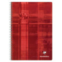 Clairefontaine A4 Wirebound Notebook 180 Pages 5mm Grid Assorted Colors