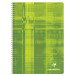 Clairefontaine A4 Wirebound Notebook 180 Pages 5mm Grid Assorted Colors