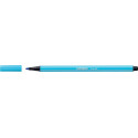 STABILO Pen 68 viltstift, azuurblauw