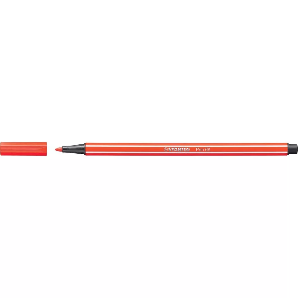 STABILO Pen 68 viltstift, rood