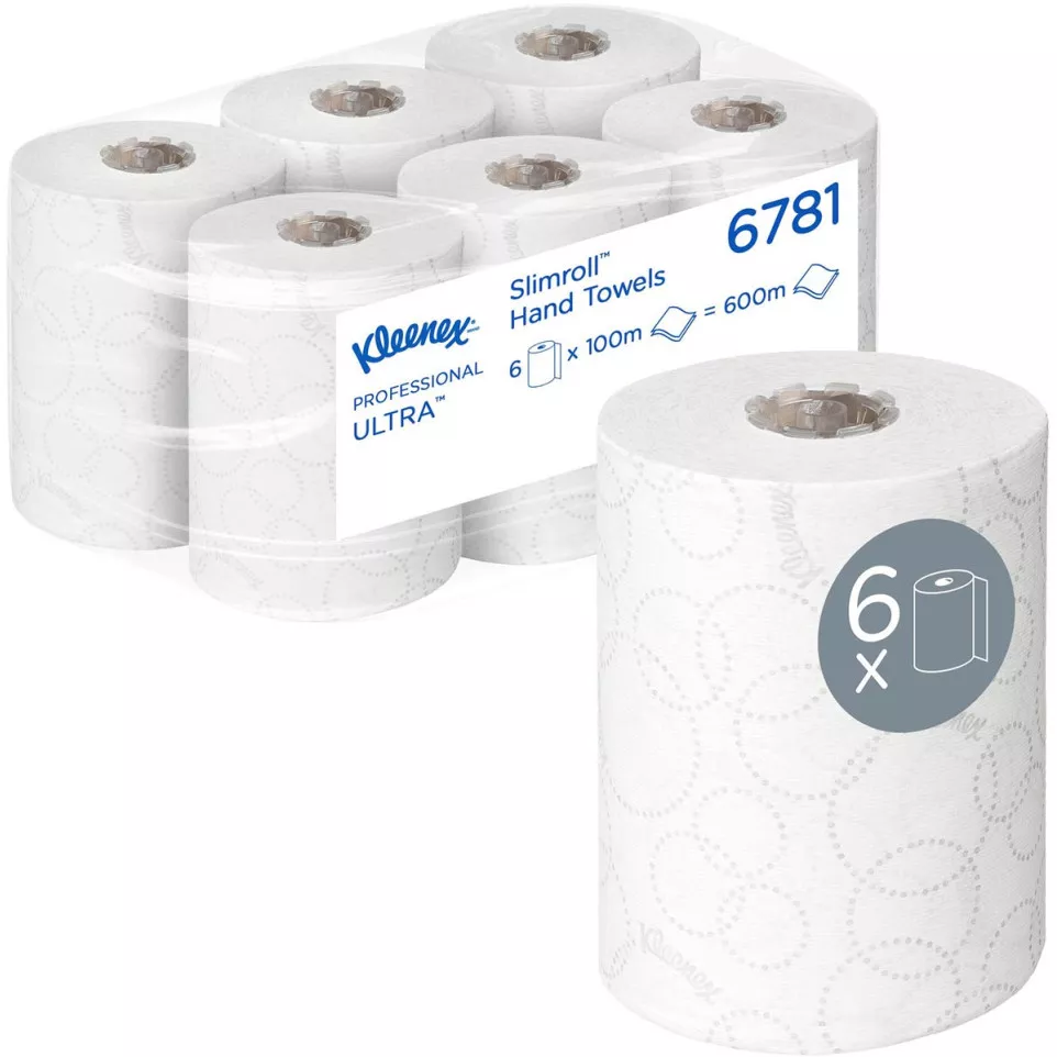 Kleenex Ultra Slimroll Rolled Paper...