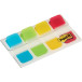 Post-it index Strong, ft 15,8 x 38,1 mm, blister avec 4 couleurs, 10 tabs par couleur