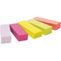 Post-it Notes Markers, ft 15 x 50 mm, couleurs assorties, blister avec 5 blocs de 100 feuilles