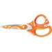 Maped Zenoa Fit 13cm Scissors, Asymmetric Rings, Blister Pack