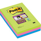 Post-it Super Sticky notes...