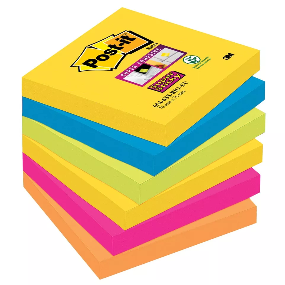Post-it Super Sticky notes Carnival,...