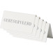 Securit Reserved Table Panel, Pack of 5