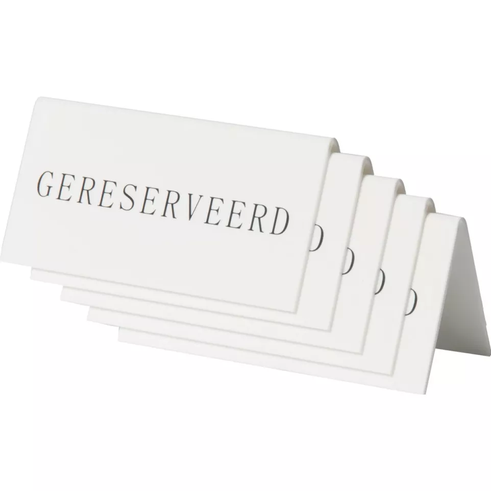 Securit tafelbordje 'Gereserveerd',...