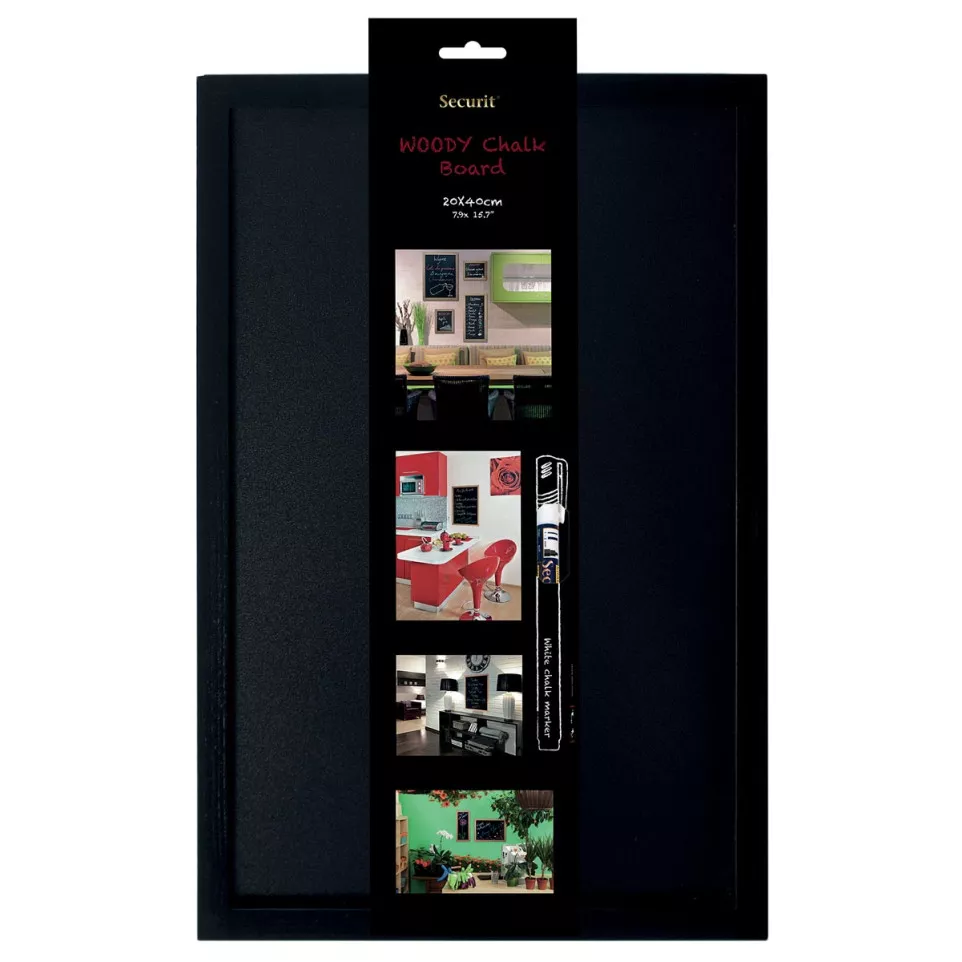 Securit ardoise Woody ft 60 x 40 cm,...
