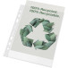 Esselte geperforeerde showtas, 100 % gerecycleerd, ft A5, 70 micron, doos van 100 stuks