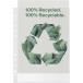 Esselte geperforeerde showtas, 100 % gerecycleerd, ft A4, 70 micron, doos van 100 stuks