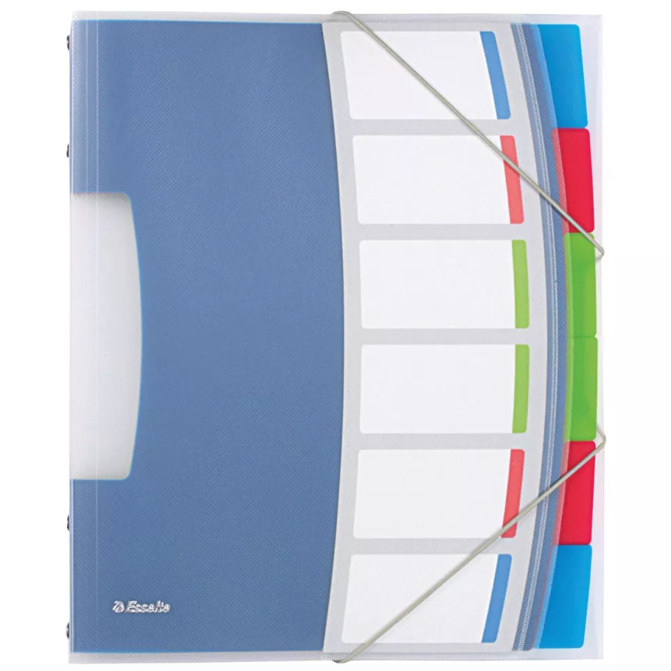 Esselte VIVIDA Expanding File, 6 Tabs