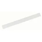 MAUL metaalstrip Standaard lijst zelfklevend 100X5cm wit