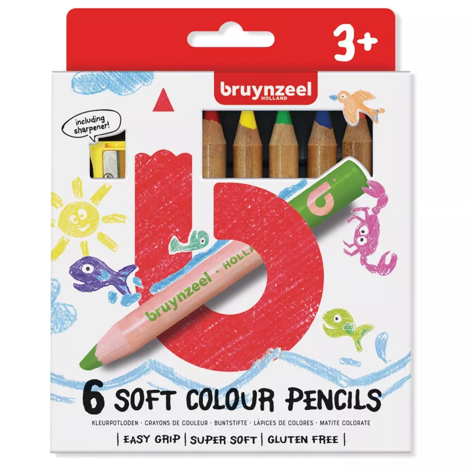 Bruynzeel Kids crayons de couleur...