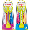 Maped ciseaux à cranter Créa cut, blister de 1 monture de ciseaux, 5 jeux de lames interchangeables
