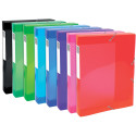 Exacompta Iderama Box File PP 4cm Spine Assorted Colours