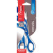 Maped Zenoa Fit 17 cm Right-Handed Scissors, Rounded Tips, Stainless Steel, Blue, 1 Piece Blister Pack