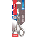 Maped Zenoa Fit 17 cm Right-Handed Scissors, Rounded Tips, Stainless Steel, Blue, 1 Piece Blister Pack