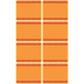 Avery étiquettes congelation en blister, orange, 40 étiquettes