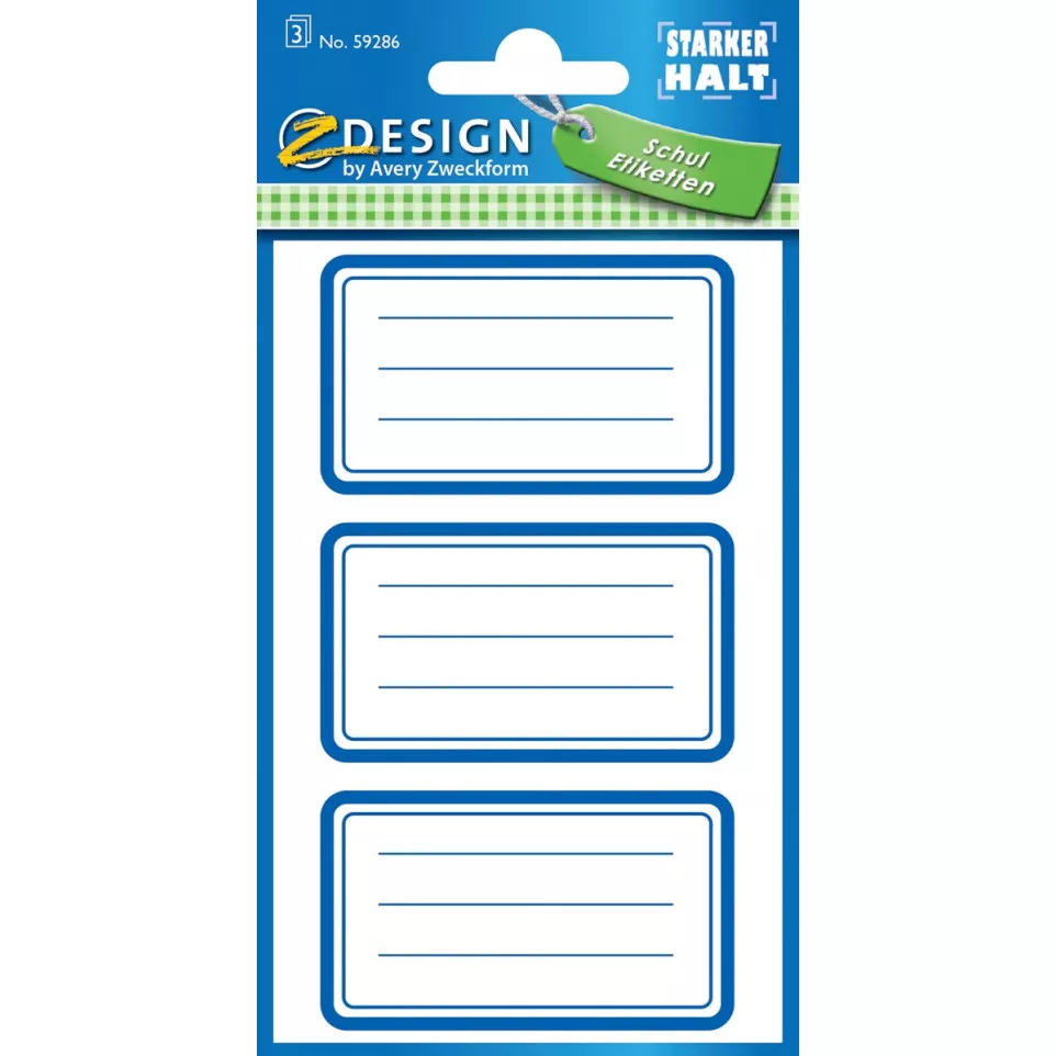 Avery Dennison School Labels