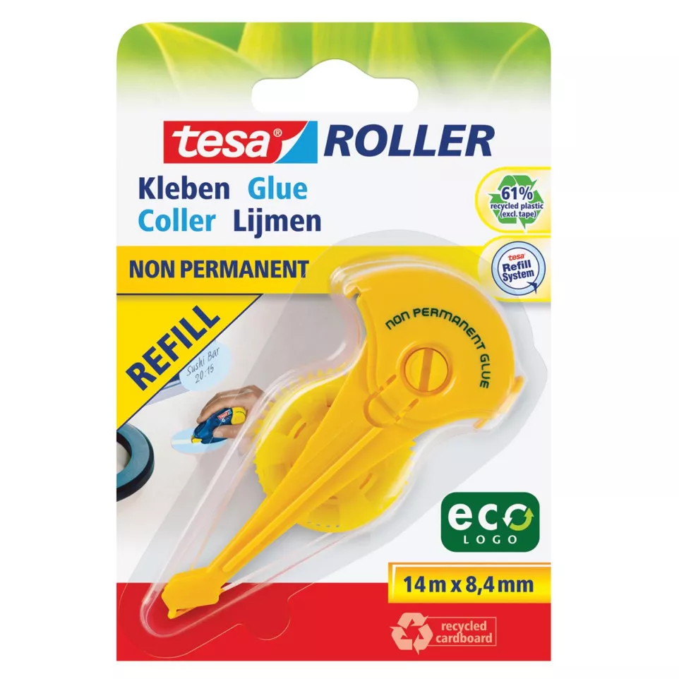 Tesa Eco Non-Permanent Glue Roller...