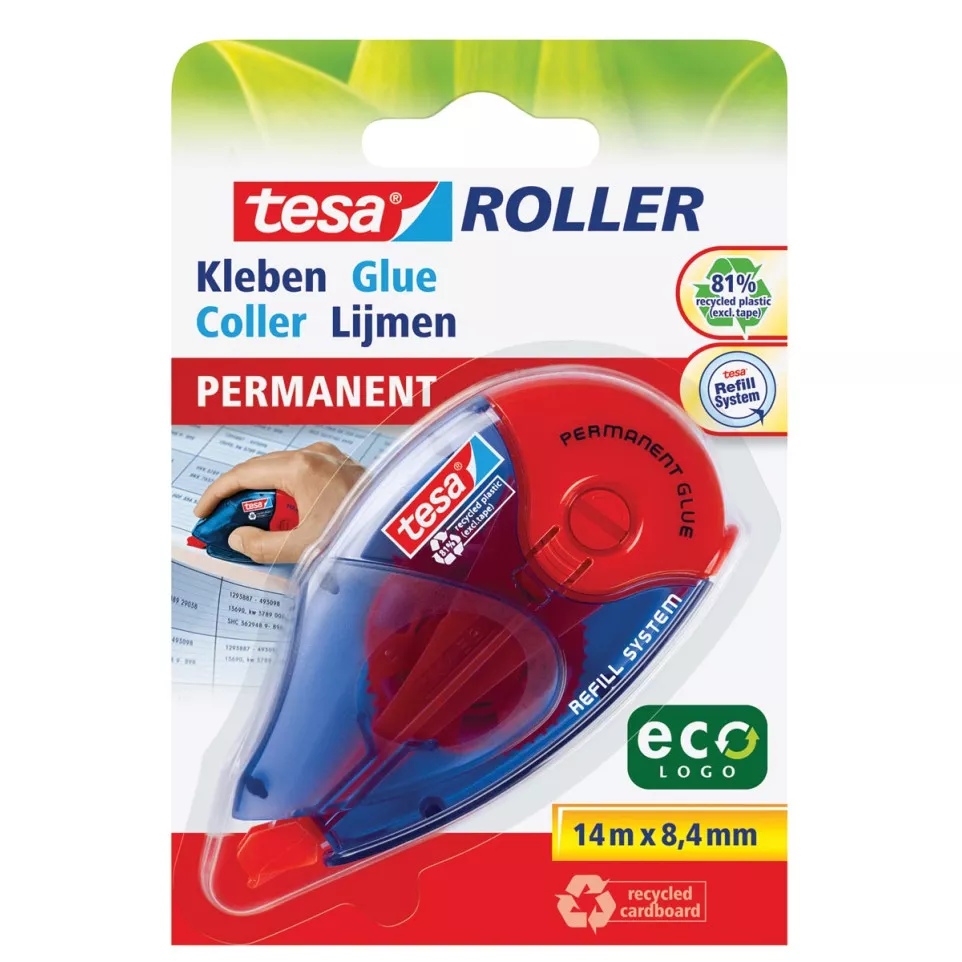 tesa Roller Permanent Glue ecoLogo...