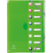 Exacompta Iderama trieur, en PP, avec 8 compartiments, couleurs assorties