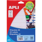 Apli witte etiketten Print...