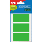 Apli Green Coloured Labels...