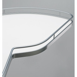 Kit de 2 tablettes antiglisse Arena STYLE / CLASSIC pivotant d'armoire d'angle LeMans II pour largeur de porte 600mm droite / pc